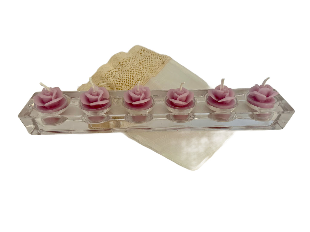 ROSE TEALIGHT CANDLES
