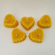 HEART BEESWAX CANDLES