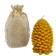 JUMBO BEESWAX PINE CONE