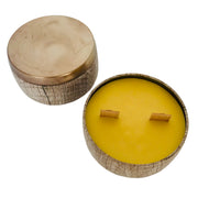 CRACKLING WOOD WICK JAR CANDLES