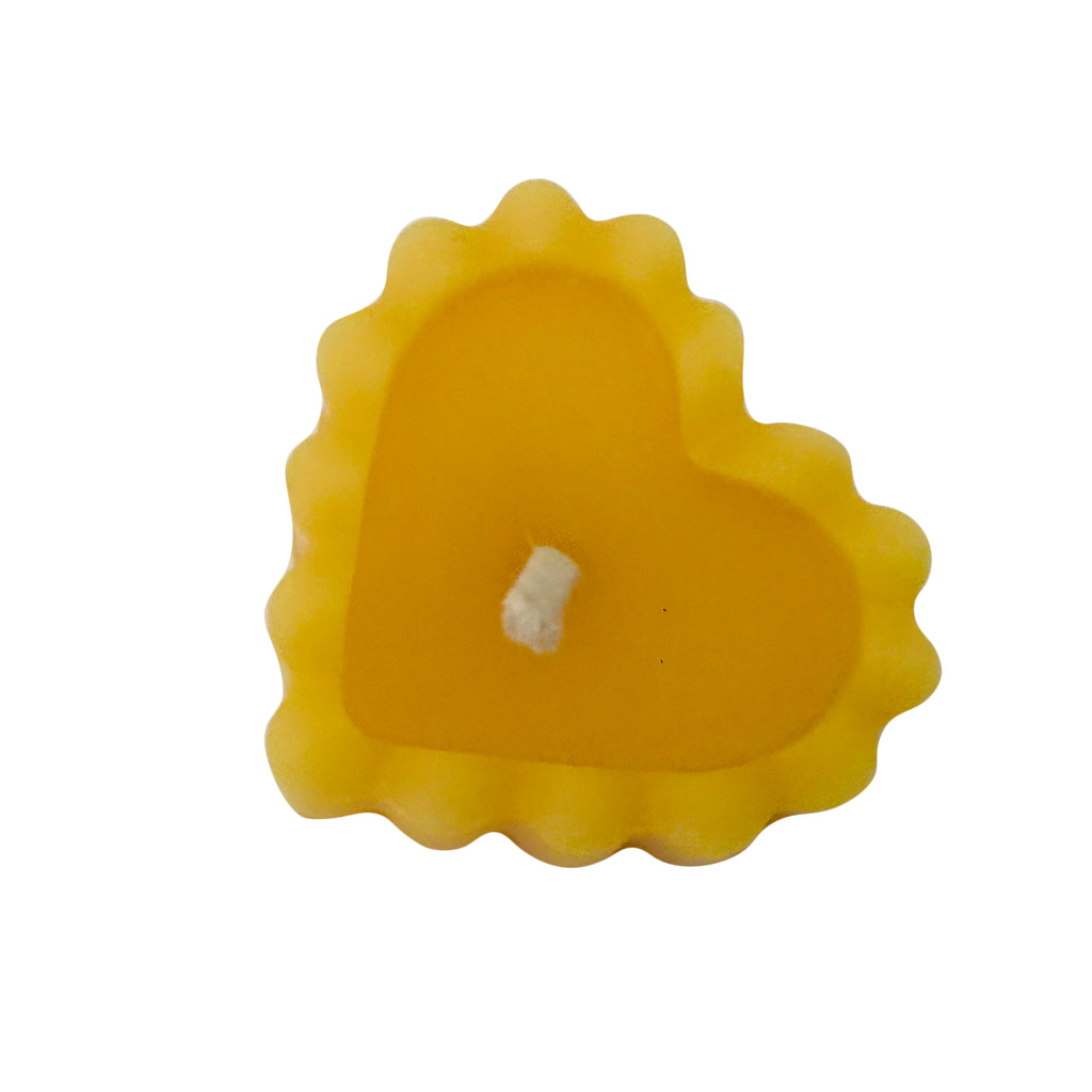 HEART BEESWAX CANDLES